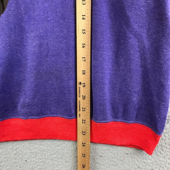 Vintage Penny 60's Patchwork Quarter Zip T‎ shirt size M - Picture 6 of 10